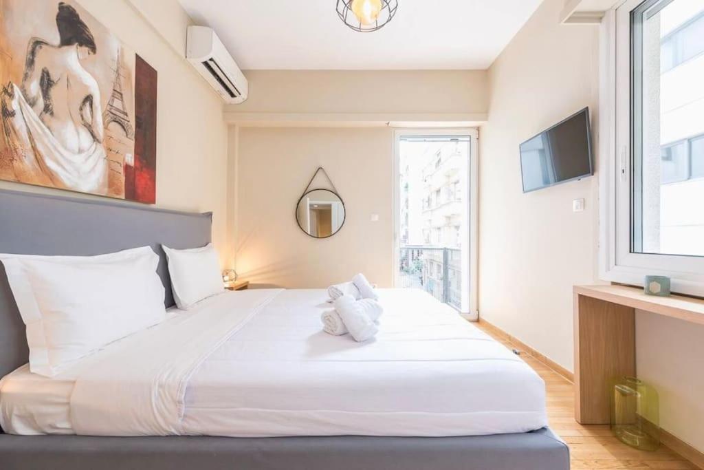 Syntagma H&B Apartment Athen Exterior foto
